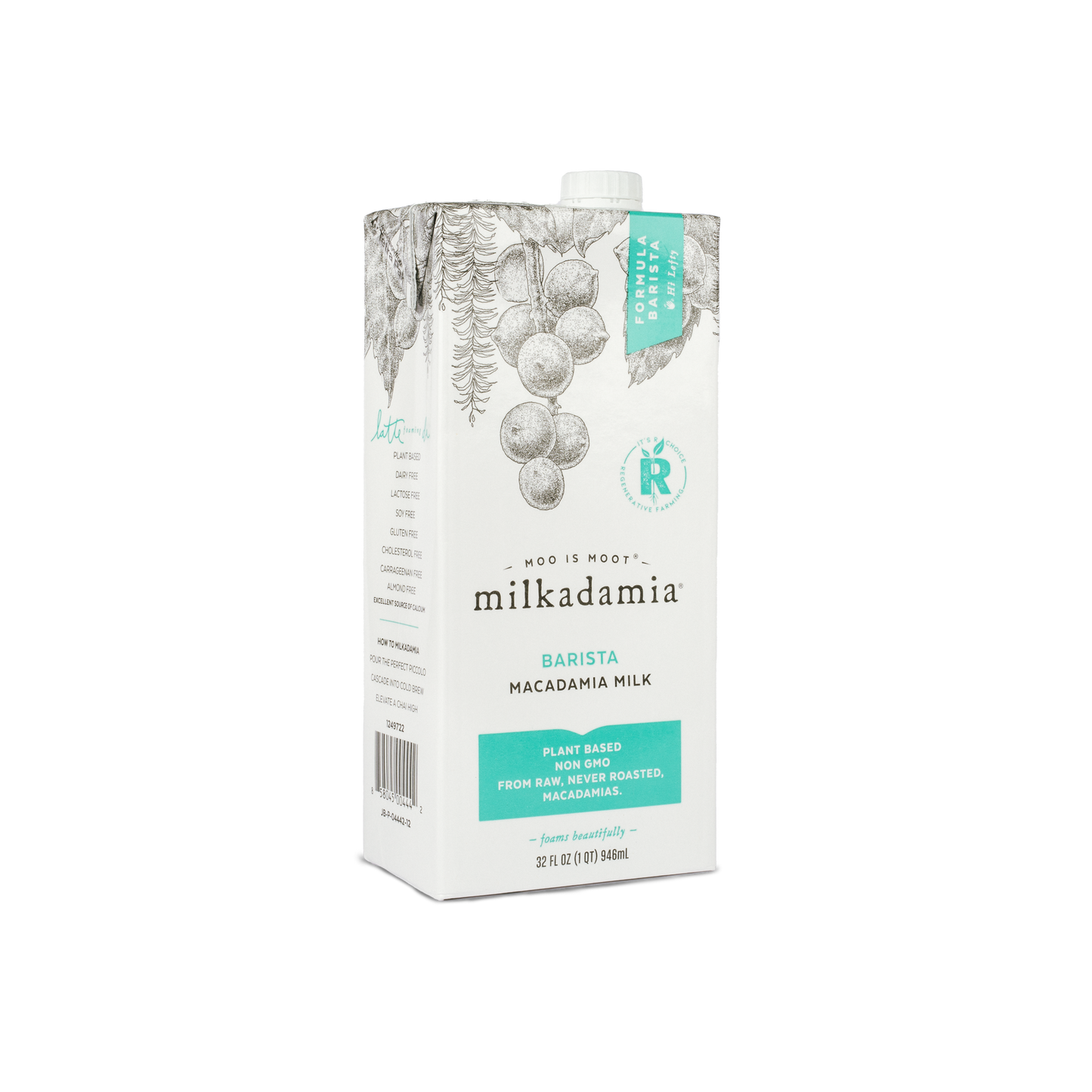 Milkadamia Barista Series Macadamia Milk