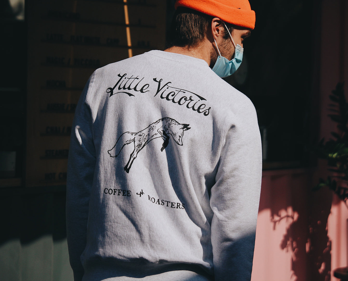 LVC Jumping Fox Crewneck - Ash